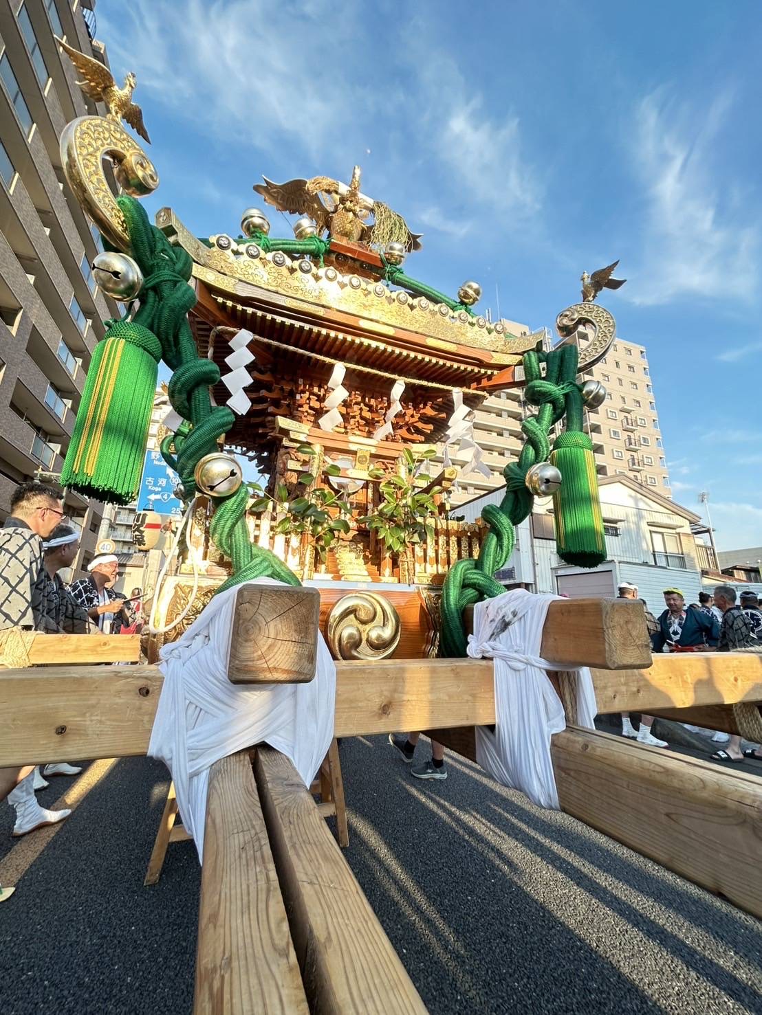 大池の御輿 1