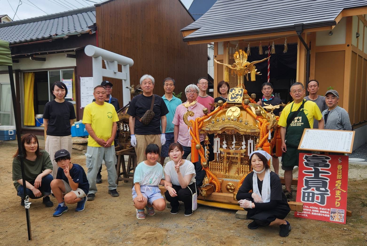 富士見町の御輿 2